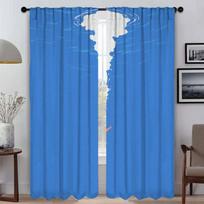 for Normal Window Curtain for Room 2 Panel Curtains Child Room Home Interior Curtains Halloween Decoration Partition Living W50xH70cmx2pcs-CL