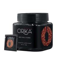 Orika Red Chilli Flakes 40g | Ideal Seasoning for Pizza, Pasta and Garlic Bread | No Artificial Flavours and Colours