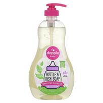 Dapple Baby, Indų ploviklis ir indelis, Saldus levandų kvapas, 16,9 fl oz (500 ml) white