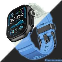 Trail Silicone Strap for Apple Watch Ultra 2 49mm Band Series 10 9 8 7 46mm 45mm Sport Breathable Bracelet iWatch 6 5 4 SE 44mm 42mm Bracelet 42mm 44mm 45mm įvairiaspalvis