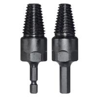 Pipe Broken Screw Extractor Screw Remover Hex Shank Water Pipe Damaged Screw Extractor 4/6 Electric Wrench Driver Drill Bits