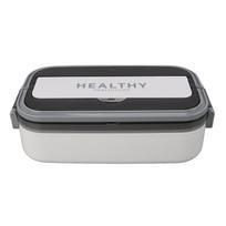 Bento pietų dėžutė 316 nerūdijančio plieno 700 ml talpos nepralaidi mikrobangų krosnelėje tinkama bento talpykla skirta L balta