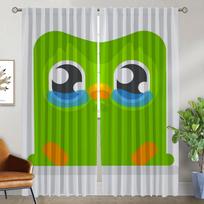 Kitchen Curtains 2 Pieces DuolingoS Blackout Curtain for Room 2 Panel Tulle for Bedroom Home Interior Curtains Shades Partition W50xH70cmx2pcs-CL