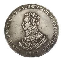 1817 m. Vokietijos atminimo kolekcionuojami suvenyrai Sidabrinės monetos įvairiaspalvis
