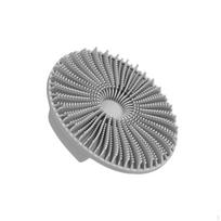 Bath Brush Body Soft Bristles with Belt for Older Kids, Hanging Hole, Accessories pilka spalva