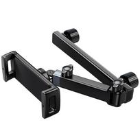 Car Tablet Holder Headrest Tablet Mount Headrest Stand Cradle Compatible With Devices 360 Rotation For Cell Phones And Tablets