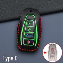 Geely Emgrand EC7/EC8, King Kong, Global Eagle GX7, British Vision X3 Key Cover and Buckle for Car Modification Geely D model, luminous model single key cover