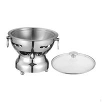 Alcohol Pot Chinese Small Cooking Shabu Stainless Steel for Party sidabras