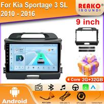 4G Carplay 2din Android Car Radio Multimedia Video Player for Kia Sportage 3 SL 2010 - 2016  Navigation GPS Stereo HeadUnit BT 4 core 2GB+32GB carplay