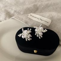 Hong Kong Style Retro Pearl Fireworks Stud Earrings Female Gentle Temperament Elegant Personality Fashion Trend Versatile Earrings