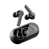 Bluetooth laisvų rankų įranga žaidimams be vėlavimo, su triukšmo slopinimu, belaidė laisvų rankų įranga, aukštos garso kokybės juoda