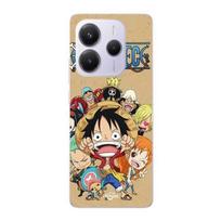 Coque Xiaomi Redmi Note 14 5G Manga animé One Piece Straw Hat Crew Maniacase