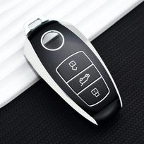 Shell Fob Holder For VW Volkswagen Touareg 2017 2018 2019 2020 2021 Soft TPU Car Key Cover Case Protector Accessories juoda
