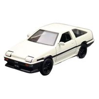 1/37 TOYOTA Trueno AE86 Initial D Klasikinis žaislinis automobilis vaikams CCA Diecast metalinis miniatiūrinis modelis Atitraukiamas kolekcinis Dovana berniukui balta