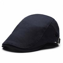Four Seasons Beret Men Retro Peaked Cap Progressive Cap British Painted Hat tamsiai mėlyna spalva