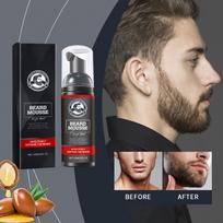 Beard FoamBeard Cleaner Facial Hair Moisturizing Cleansing Foaman Effectively Clean The Beard So That Your Beard Is Clean. One Size gray