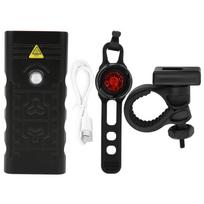 Bike Headlight LED Power Bank Waterproof Bicycle Front Light Outdoor Cycling Accessories black