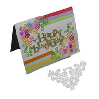 Trikampis Rėmas Gėlės Lapai Metalinis Sidabrinis Trafaretas Įspaudimas Pjaustymo Formelės „pasidaryk pats“ Scrapbooking Popierinis Albumas Kortelių Gamyba sidabras