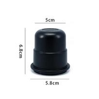 Coffee Dosing Cup Transparent Espresso Sniffing Mug for 58mm Coffee Portafilter Dosing Cup Black Coffee Machine Accessories juoda