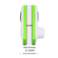 Window Glass Cleaner Wiper Double-sided Surface Brushes Cleaning Magnetic white