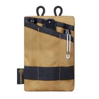 Outdoor Sports Camping Hiking Purse Multifunctional Pouch Card Key EDC Tool Storage Bag for Mountaineering Hunting chaki