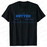 cotton tee Salted Butter Print Women Tshirt Short Sleeve O Neck Women Tshirt Butter Lover Ladies Tee Shirt Tops Clothes Camisetas Mujer S