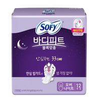 Pasirinkite 1 iš 4 tipų Sophie Body Fit Convex Fit (Vidutinis 16P, Didelis 16P, Itin ilgas 10P, Nakties 12P) Overnight 12P