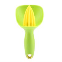Ergonomiškas rankinis mini citrinų sulčiaspaudė-citrusinių vaisių smulkintuvas laimui, apelsinui (Žalias) žalia
