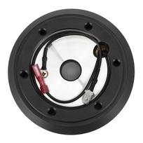 Vairo rato greito atjungimo stebulės adapteris 6 skylės Tinka Mitsubishi EclipseGalantLancerMontero black