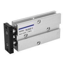 TN10X30 Double Rod Double Action Air Cylinder Aluminum Alloy Pneumatic Cylinder