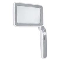 Stačiakampis didinamasis stiklas 4X 3 LED režimai Jutiklinis valdymas Ergonomiškas rankinis didinamasis stiklas skirtas