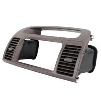 Center Dash Air Outlet Panel Car Front AC Air Vent Panel Assembly Bezel Replacement for Toyota
