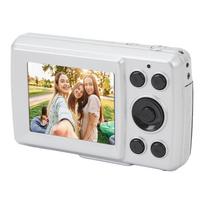2.4 colio nešiojama kamera 16x skaitmeninis priartinimas 1080P 16MP automatinis fokusavimas skaitmeninis fotoaparatas fotografijai ir vaizdo įrašams sidabro pilka spalva