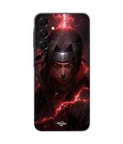 Phone Case - Maniacase - Samsung Galaxy A16 - Silicone - Soft - Itachi Uchiha anime 3D juoda