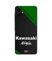 Case for Samsung Galaxy A06 logo kawasaki ninja moto Maniacase juoda