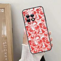 Cute Strawberry Case For OnePlus Nord CE 4 3 2 Lite 2T N10 N20 N30 OnePlus 12 11 9 10 Pro 8T 10T 12R Cover OnePlus 12R