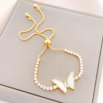 Bracelet Does Not Lose Colour Female Summer Shell Butterfly New Zirconia Hand Jewelry Hundred New Bracelet