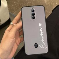 Individualizuotas monogramos telefono dėklas Nubia Red Magic 8 8S Pro Plus 6S 7S 6 7 Pro 6R 5G 5S galiniam dangteliui RedMagic 8S Pro Plus brown