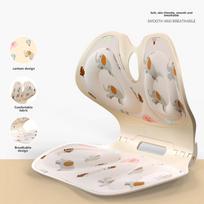Ergonomiška juosmens pagalvėlė vaikams ir suaugusiems - Sumažinkite nuovargį kėdėse su žiedlapių dizainu Universal for Children & Adults beige