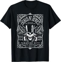 Guns N' Roses Paradise City Label T Shirt S gray