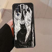 Witch Black Cat Case For Honor X9b X9a X8a X7a X6a X6 X7 X8 X9 8X 9X Honor Magic 5 Pro 50 70 90 Lite Cover Honor X8 5G