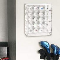 Golf Ball Display Rack Holder Cabinet Organizer Storage Club Stand 5 Layer gray