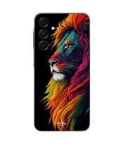 Case - Maniacase - Galaxy A16 - Silicone - Flexible - Colorful Majestic Lion juoda