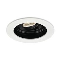 Beta R3 round white/black spotlight holder MR16 GU10/GU5.3