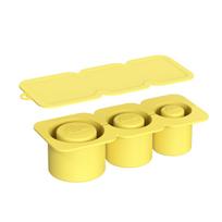 Silica Gel New Upgrade Silicone Ice Cube Tray For Stanley Tumbler Easy Ice Making Experience Juice geltona