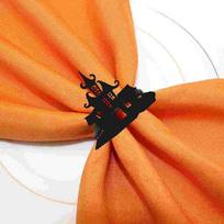 Party Decor Napkin Holder Rings Halloween Decorations Decorate Themed Buckles Reliable Metal Dinner juoda