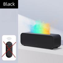 Simulated Flame Diffuser Aromatherapy 7color Light Mute Anhydrous Power Off Protection Fast Humidification Can Add Essential Oil white