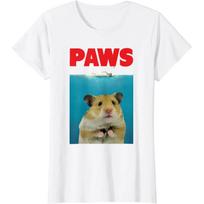 Paws Hamster men clothing cute animal T-Shirt Parody Lover Gifts harajuku Cotton Daily Four Seasons Tees S