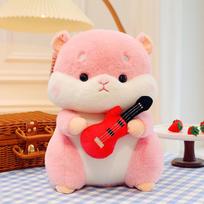 Cute Little Squirrel Plush Doll Toy Hamster Rag Doll Girl Sleeping Pillow Children's Gift 22cm
