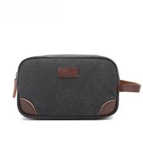 Canvas Clutch Bag Casual Fashion Men's Clutch Bag Korean Version Pocket Purse Makeup Bag juoda
